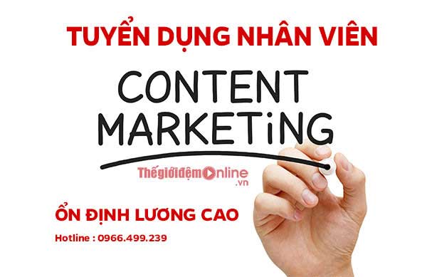 tuyen dung content marketing minh phong