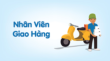 Tháng 6/2017: Tuyển dụng Nhân viên giao hàng kv Hải Phòng